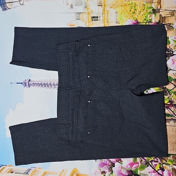 89th + Madison Dark Gray Slim Fit Pants Size 10 - Picture 5 of 5